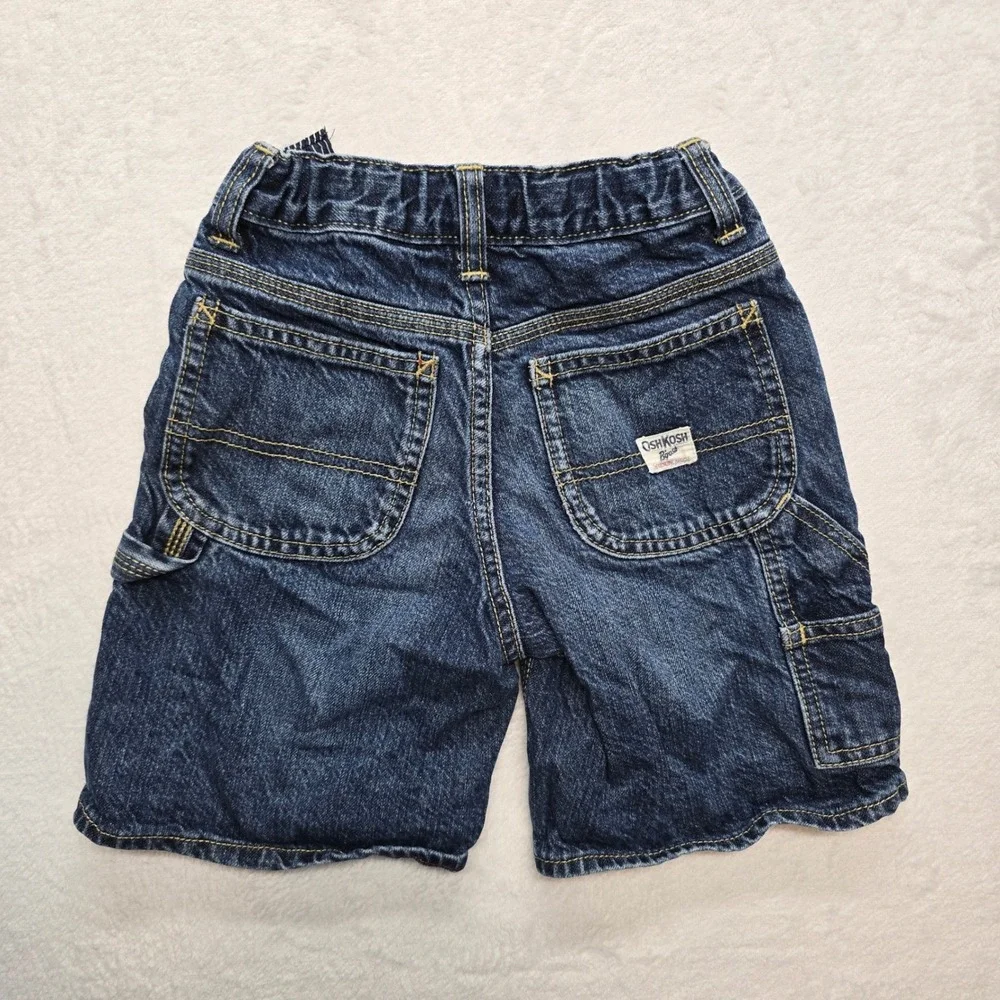 OshKosh B'gosh Denim Shorts‎ Kids Size 4 Regular Classic Blue